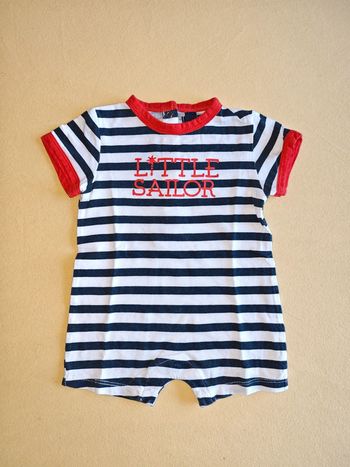 Jolie barboteuse 3 mois marin Kiabi