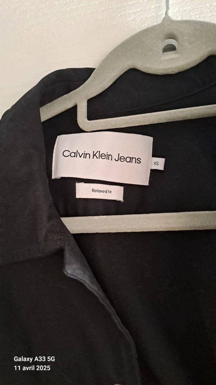 Veste chemise calvin klein XS/S/M - photo numéro 2