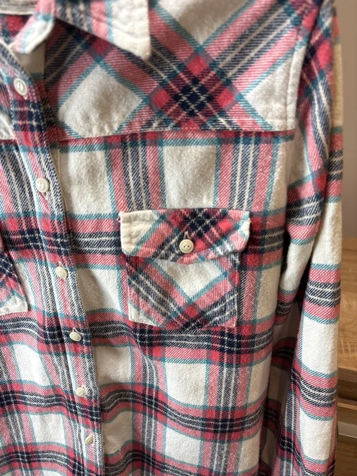 Chemise manche longue pour femme vintage effet taille XS - photo numéro 3