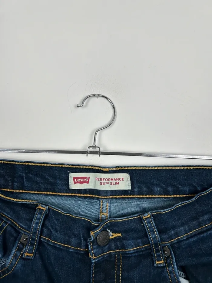 Jean Levi's Homme Marine W29 L31 | 511 Slim Performance | Très Bon État BP244 - photo numéro 3