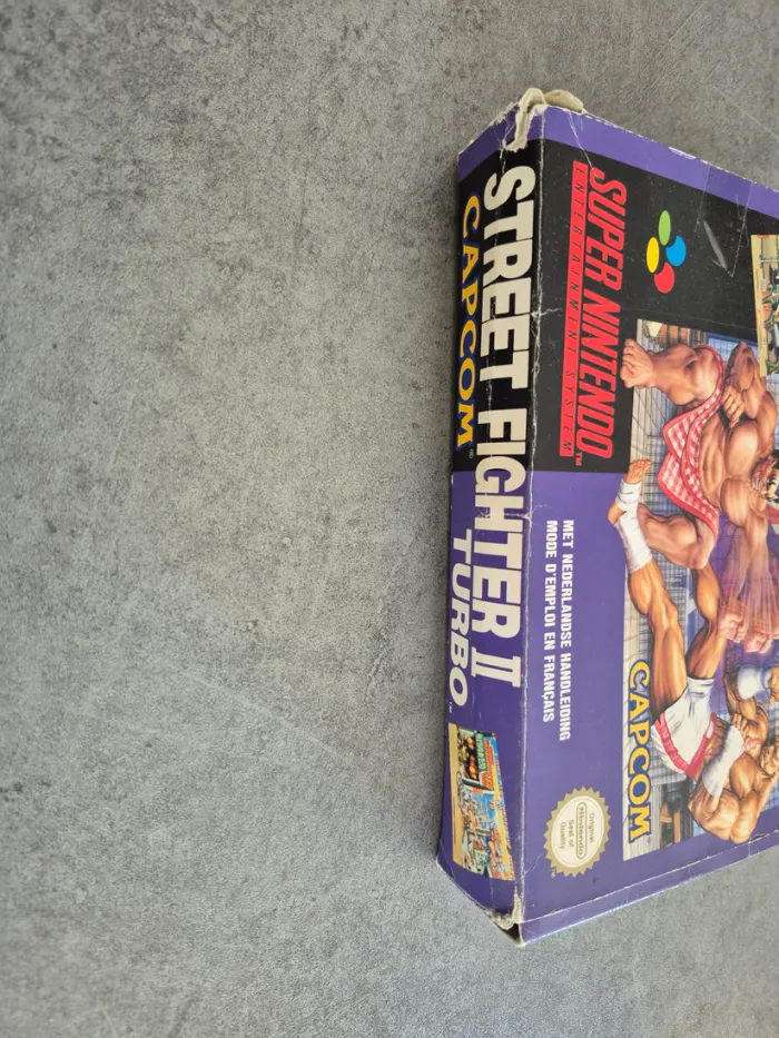 Jeu Street Fighter 2 Turbo Super Nintendo Snes FAH Complet CIB - photo numéro 5