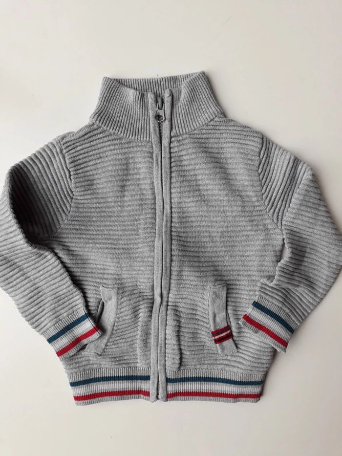 Gilet zippé 3 ans