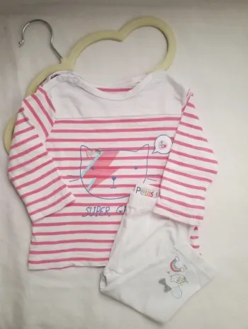 T shirt et legging la compagnie des petits 6 mois
