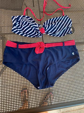 Maillot de bain 👙 2 pièces neuf 46