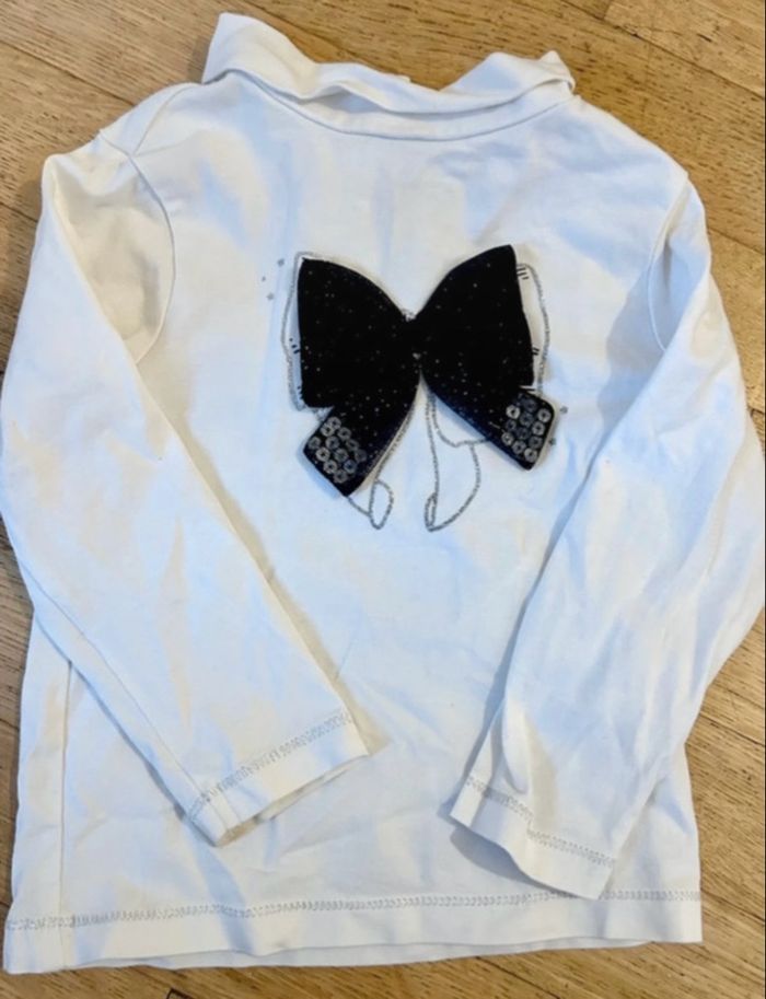 7 tops manches longues bébé fille - 12 mois - photo numéro 8