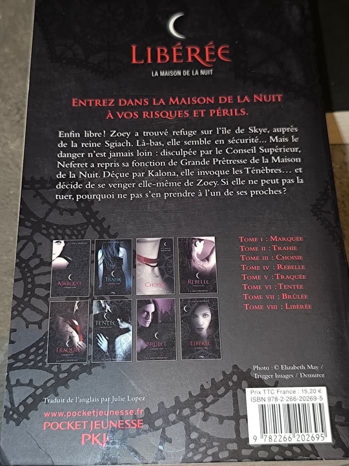 Livres collection La Maison de la Nuit - photo numéro 9