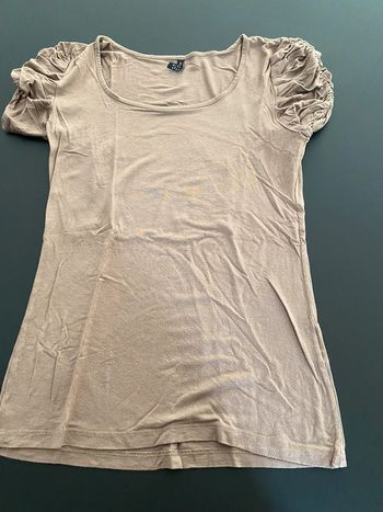 Tee shirt beige