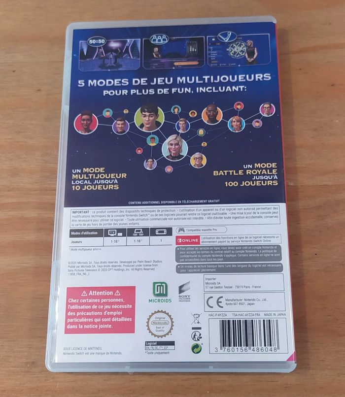 Jeu Switch : Qui veut gagner des millions - photo numéro 2