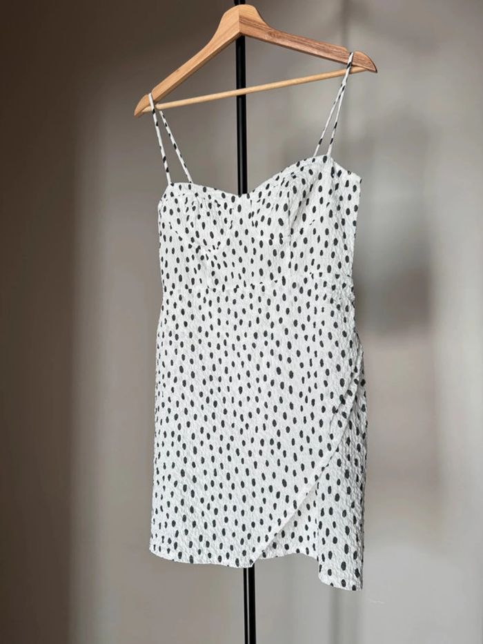 Robe blanc noir M Zara - photo numéro 5