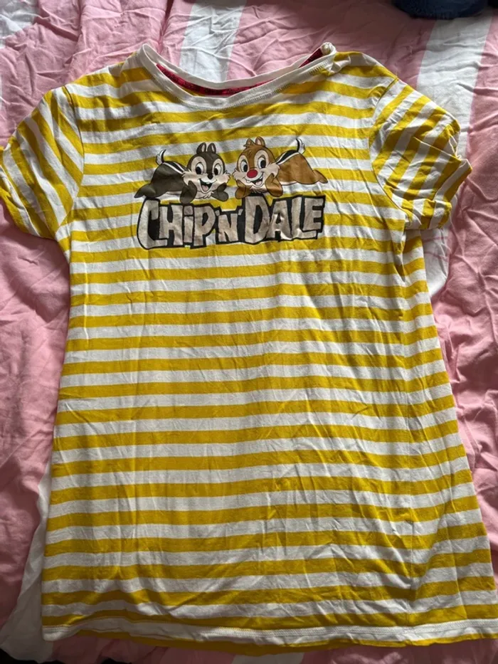 Chemise de nuit tic et tac