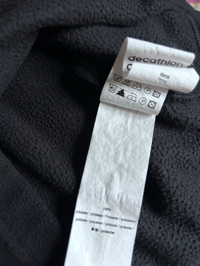 Pull camionneur polaire noir XS Quechua Novadry Decathlon - photo numéro 10