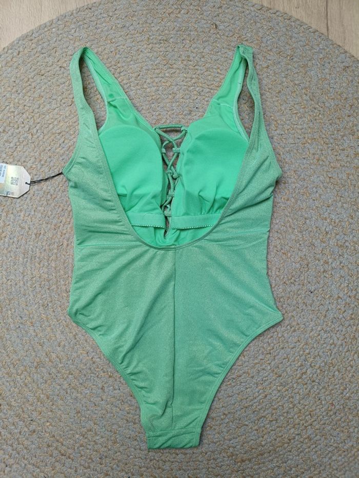 Maillot de bain neuf vert pailleté - photo numéro 2