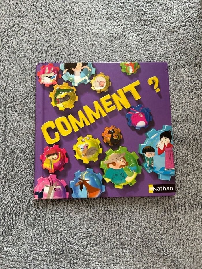 Livre McDo « Comment ?» Livre en bon état. Collection 2012