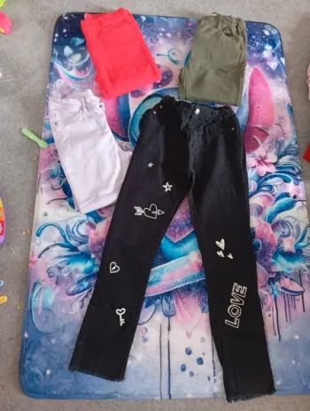 Lot de pantalon fille 12 ans