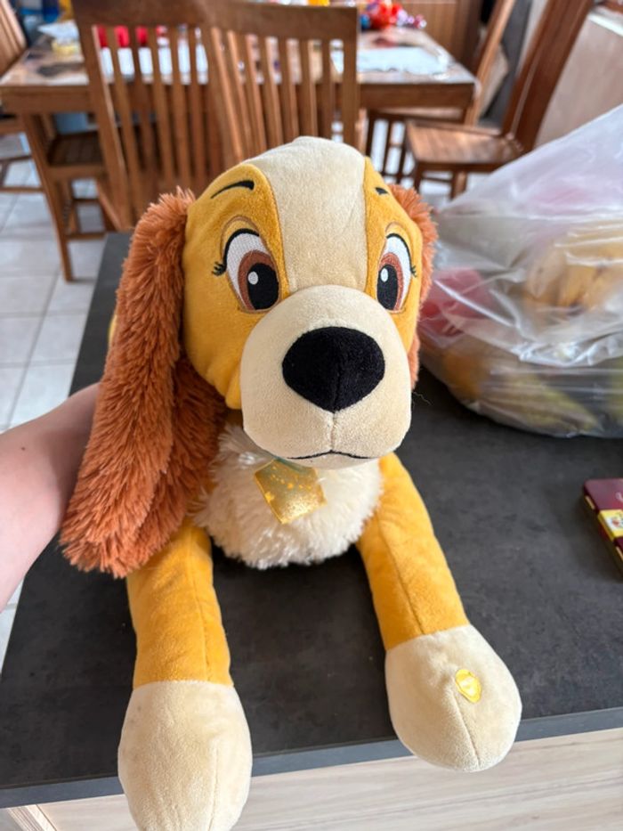 Peluche la belle effet sonore