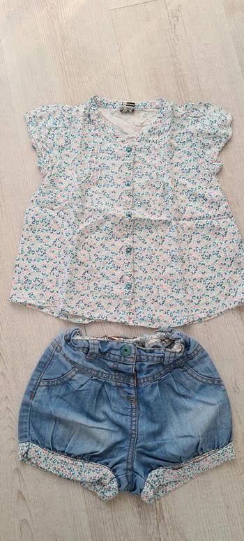 Ensemble bloomer et chemise mc 2/3A, tao