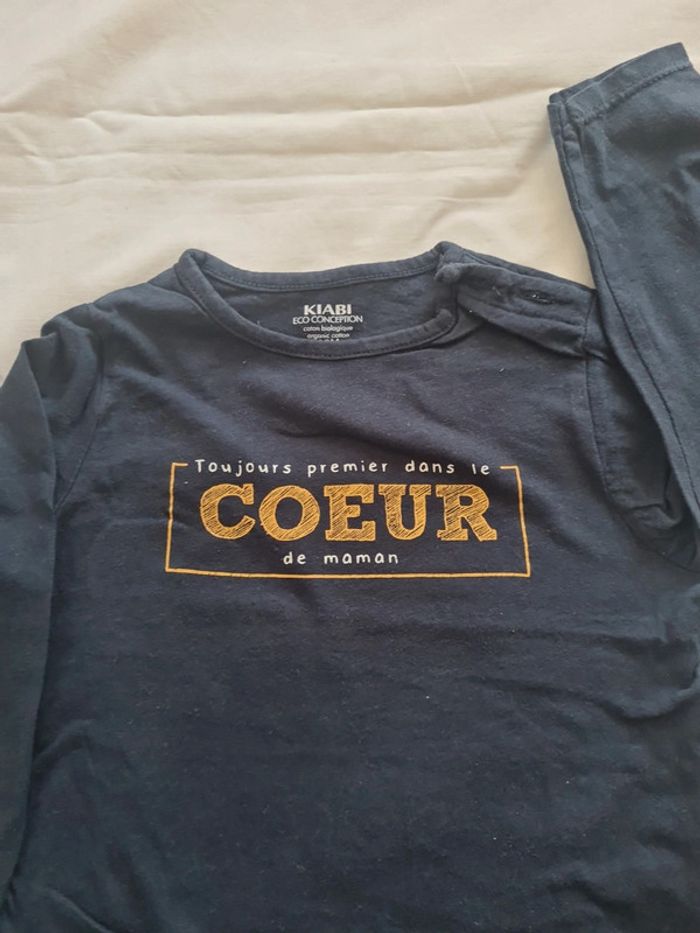 T-shirt ML 18 mois Kiabi - photo numéro 2