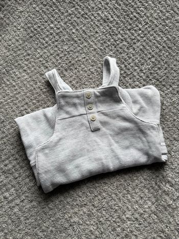 Salopette kiabi gris 9 mois 