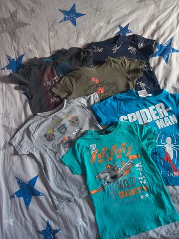 Lot 6 t-shirts 4 ans