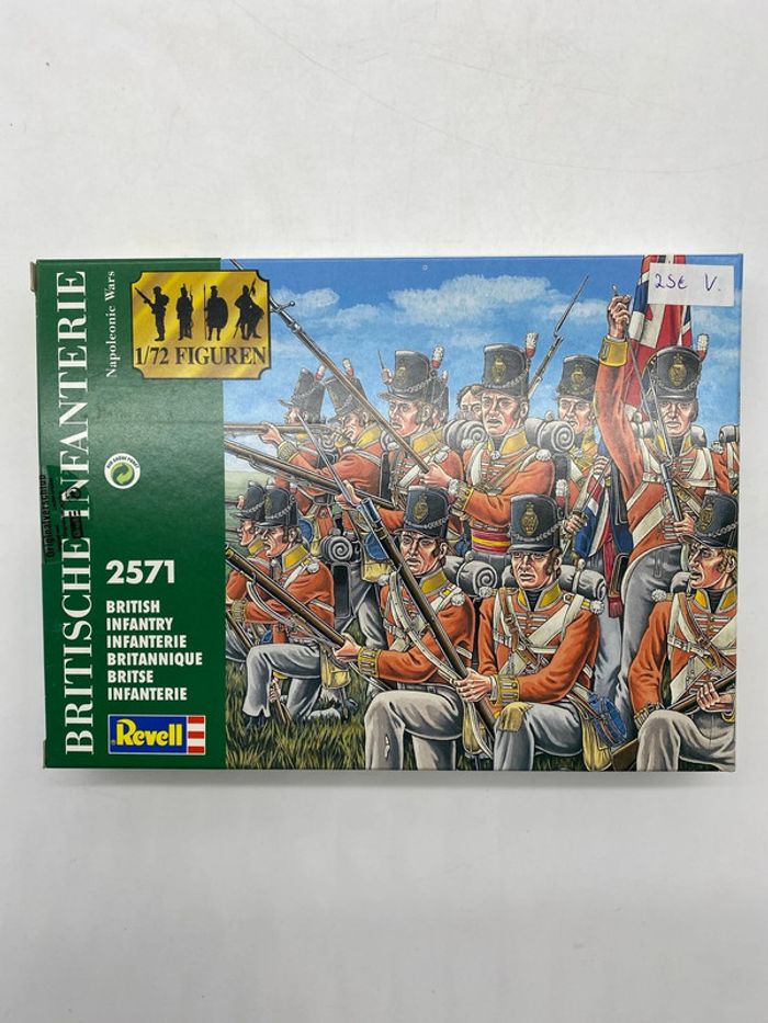 Revell maquette british infantry Napoleonic Wars