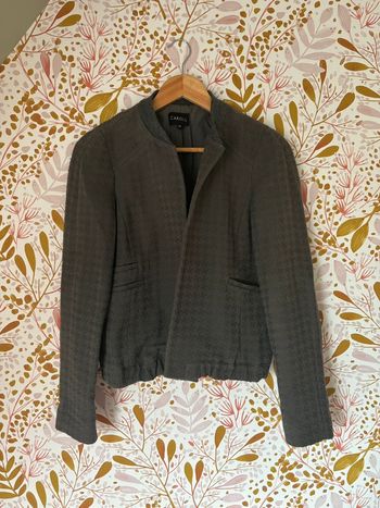 Veste bombers caroll grise