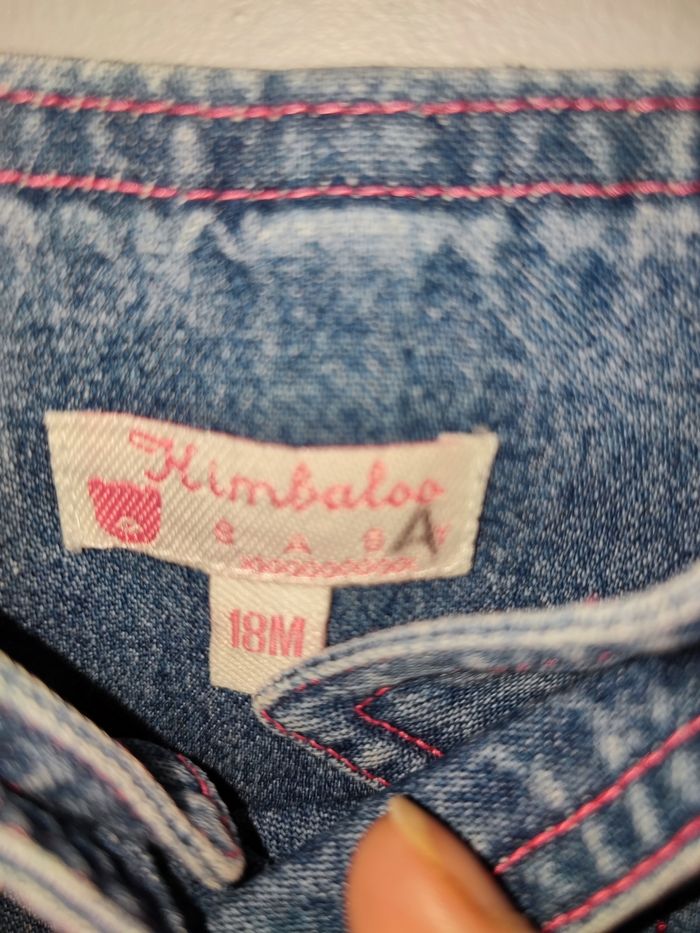 Jolie robe en jean - photo numéro 3