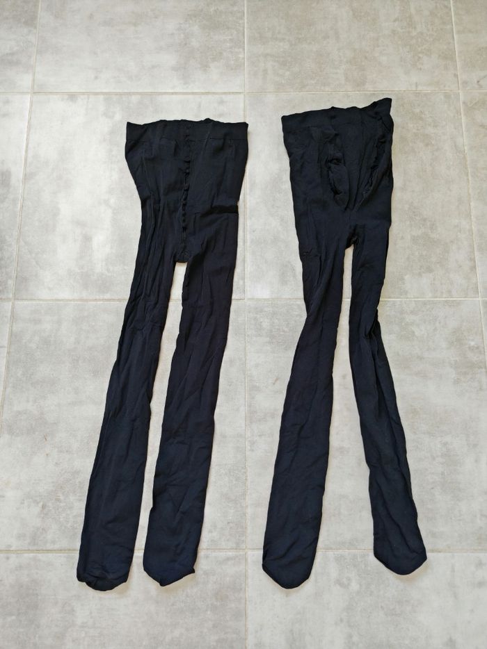 Lot de deux collants de grossesse S