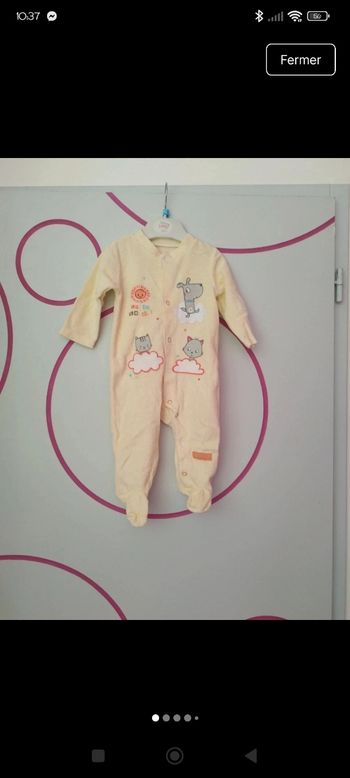 Pyjama in extenso 6 mois b1