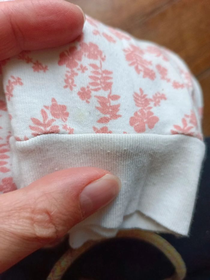 Ensemble gilet + veste fleuri 12 mois - photo numéro 6