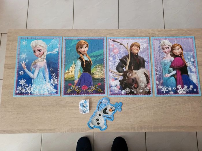 Puzzles Reine des neiges Disney - photo numéro 2