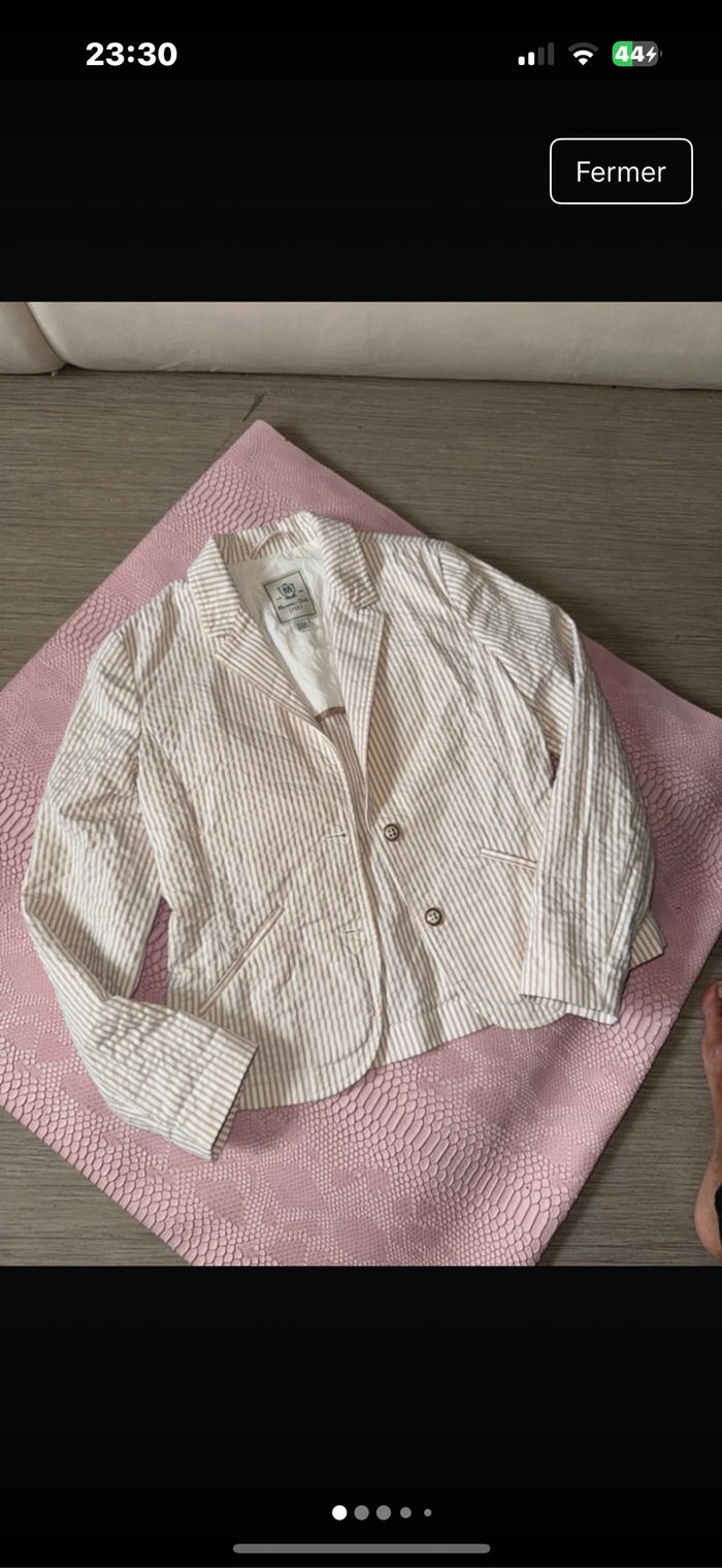 Veste blazer fille Massimo dutti 11/12 ans - photo numéro 4