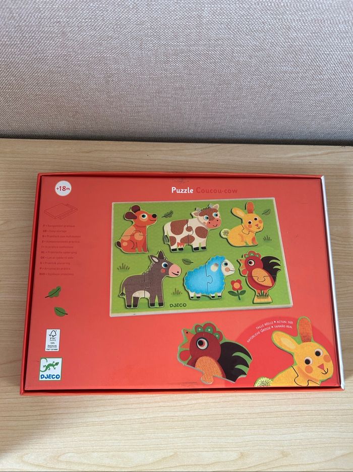 Puzzle Coucou-Cow Djeco - photo numéro 4