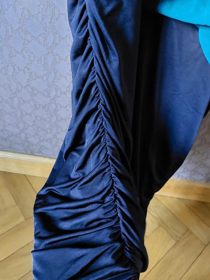 Robe plissée verte noire 42 no excuse - photo numéro 7