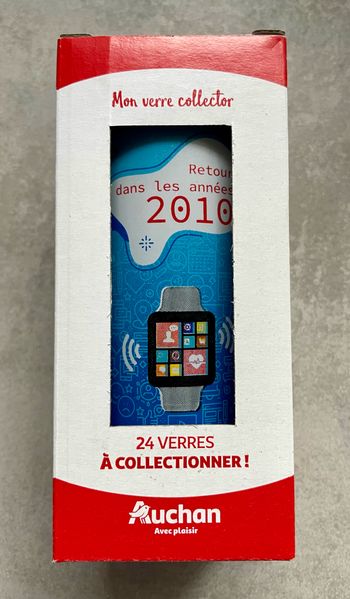 Verre collector Auchan 2010