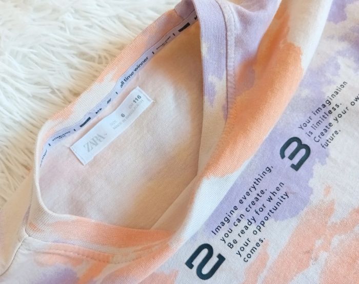 Tshirt garçon 6ans Zara 🤍🩶 - photo numéro 2