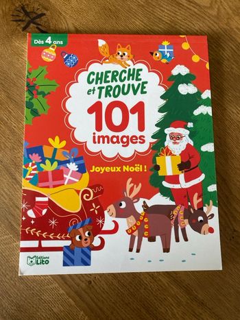 Cherche et trouve 101 images - Joyeux Noël - Éditions Lito