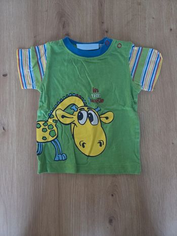 T-shirt knot so badge 9 mois