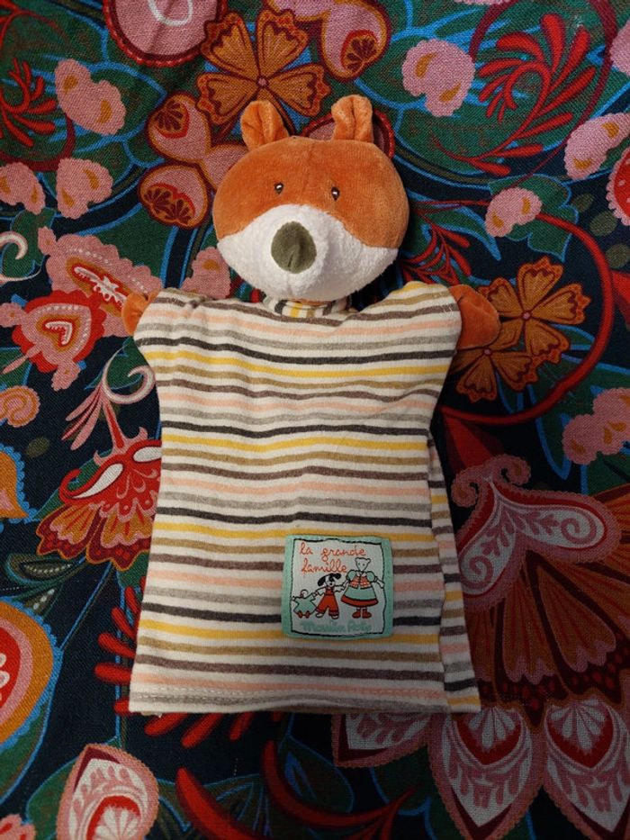 Moulin roty - marionnette renard - photo numéro 2