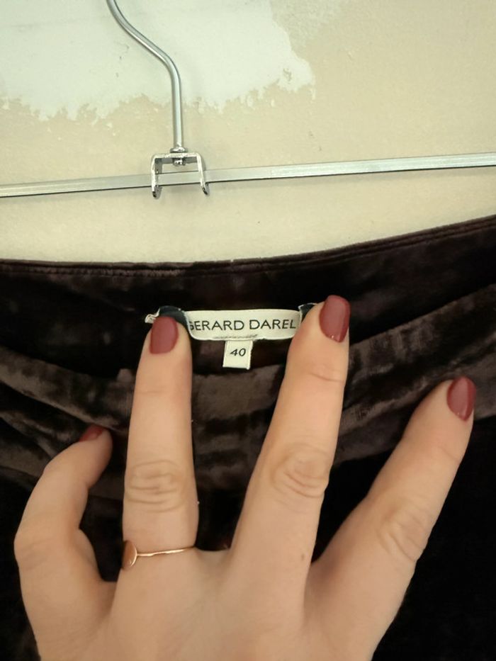 Pantalon velours marron - photo numéro 2