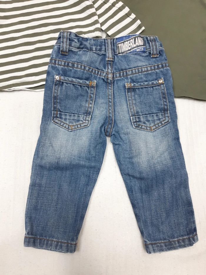Lot de 2 hauts col roulé et jean 12 mois - photo numéro 4