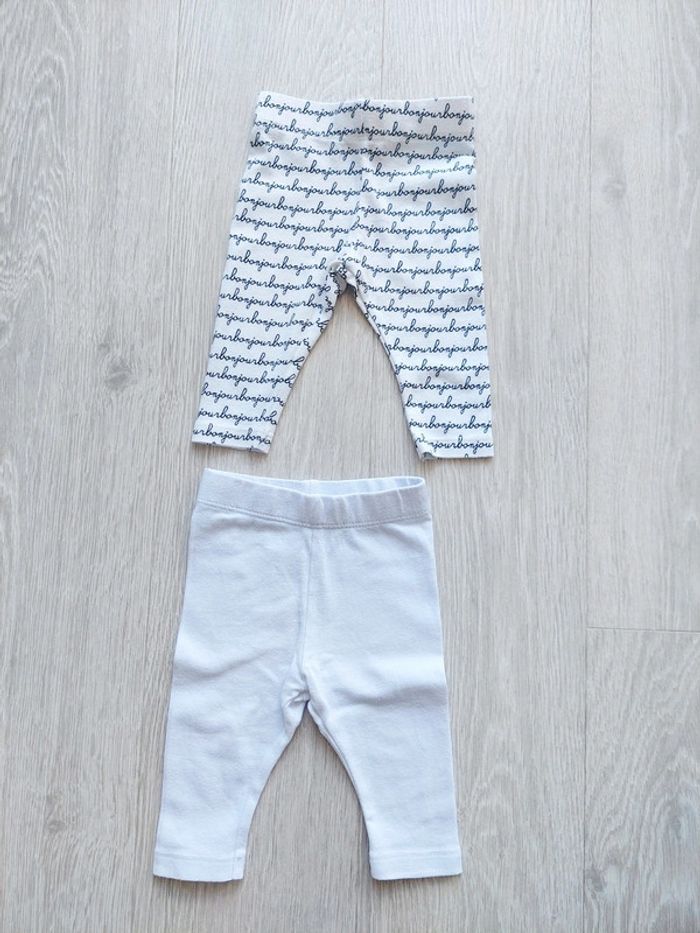 2 leggings 3 mois - photo numéro 2