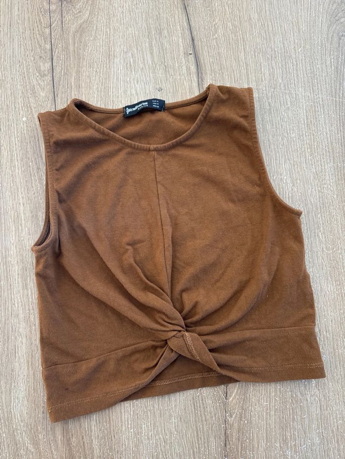 Crop top stradivarius