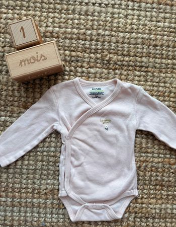 Body Kiabi 1mois / 54cm
