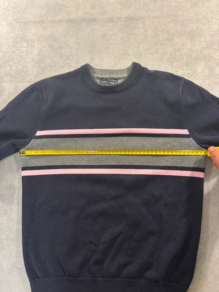 Sweat Eden Park Taille S Bleu Marine et rose - photo numéro 7