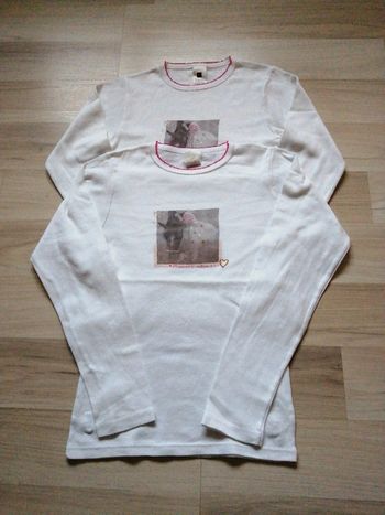 Lot 2 chemises manches longues