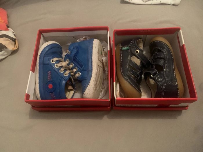 Lot chaussures kickers