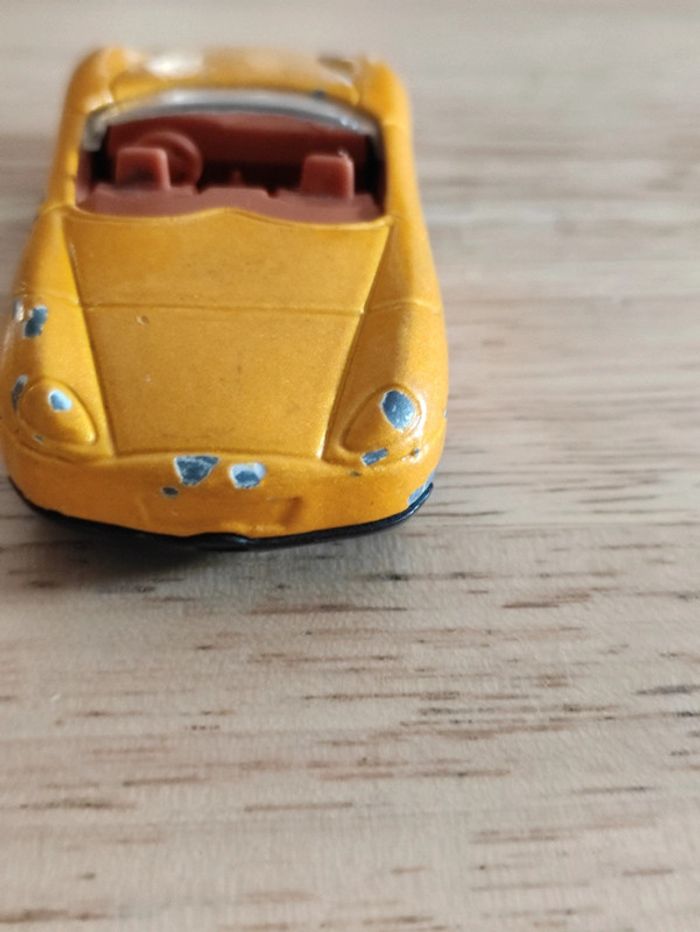 Majorette Porsche Boxster jaune ref 269 - photo numéro 3