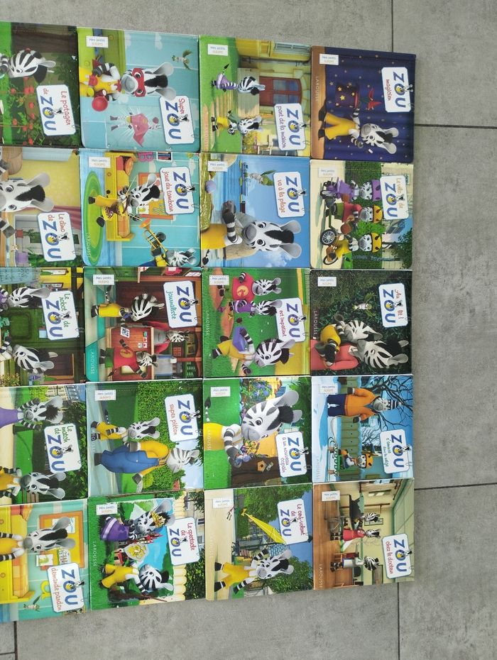 Lot livres zou - photo numéro 2