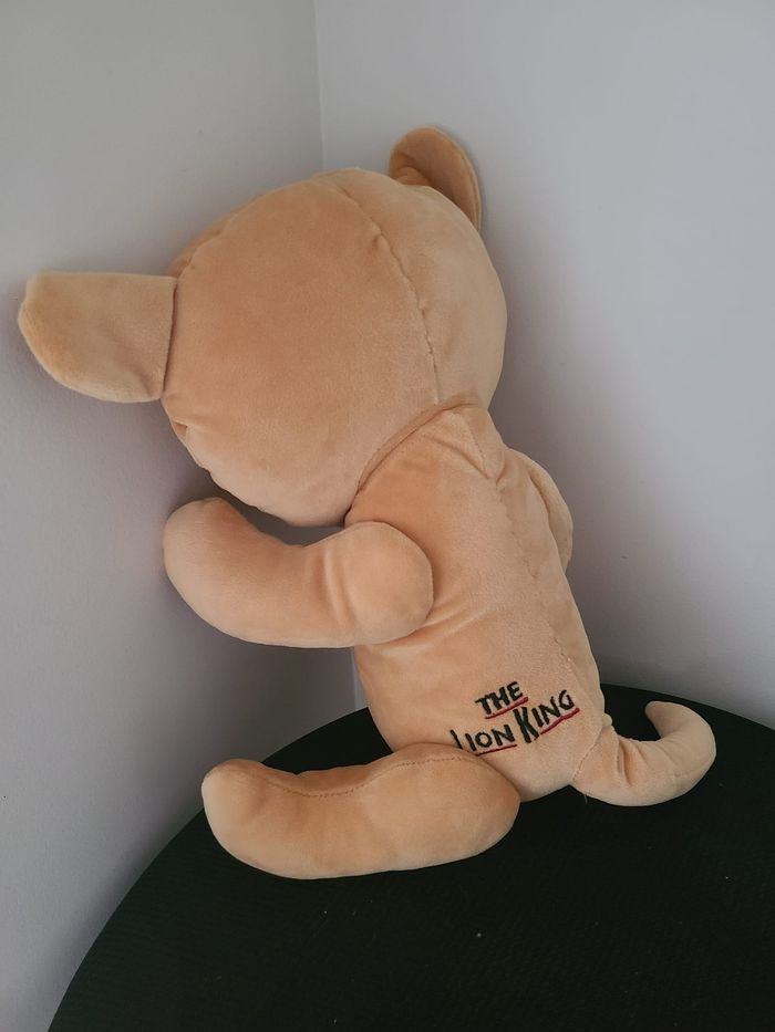Peluche articulée Simba Roi Lion Comédie Musciale Disney - photo numéro 4