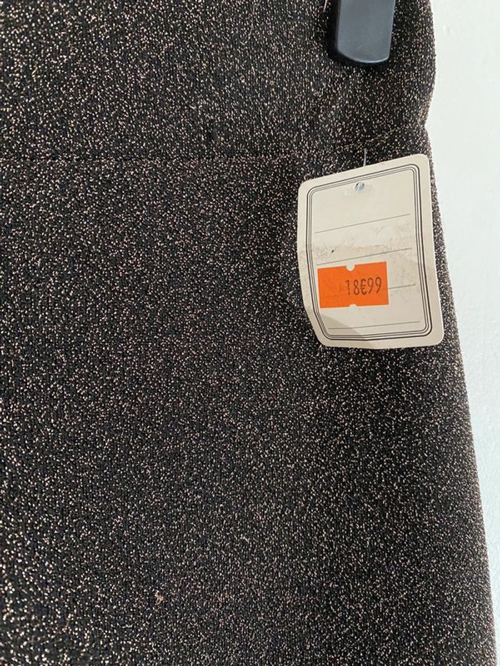 Pantalon jambes larges à paillettes - photo numéro 5